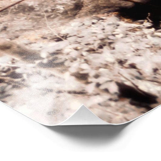 Hängebrücke Fotodruck (Ecke)