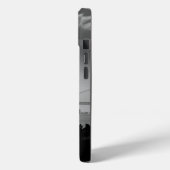 Hängebrücke in Lissabon Schwarz-Weiß-Foto Case-Mate iPhone Hülle (Rückseite / Links)