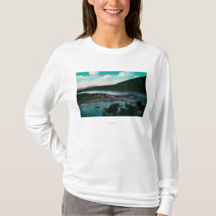 Hängebrücke Klondyke Fluss-, Alaska T-Shirt