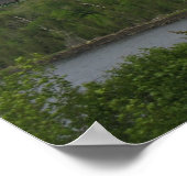 Hängebrücke-Maine-Plakat Poster (Ecke)
