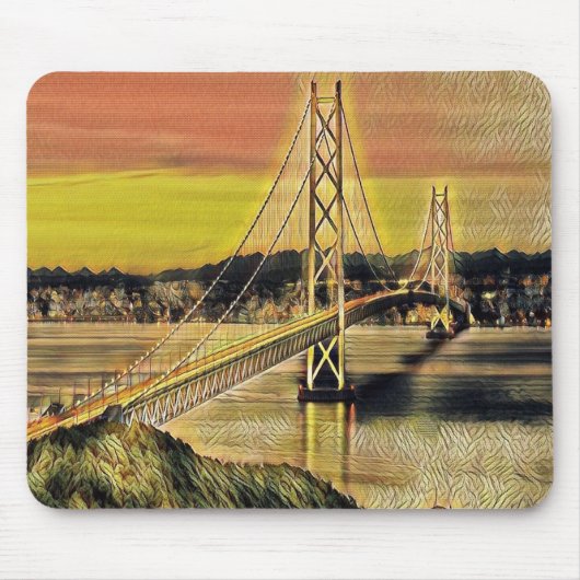 Hängebrücke Mousepad (Vorne)