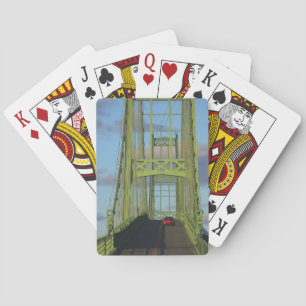 Hängebrücke nach Little Deer Isle Spielkarten