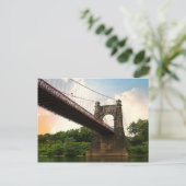 Hängebrücke Postkarte (Stehend Vorderseite)