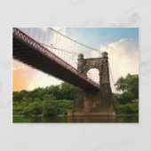 Hängebrücke Postkarte (Vorderseite)