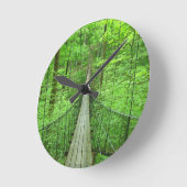 Hängebrücke Runde Wanduhr (Winkel)