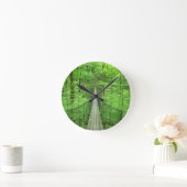 Hängebrücke Runde Wanduhr (Zuhause)