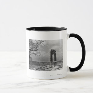 Hängebrückeansicht B&W Tasse