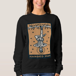 Hanged Man Tarot Card Mystical Cards  Occult Magic Sweatshirt
