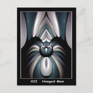 Hanged Man Tarot Card Postkarte