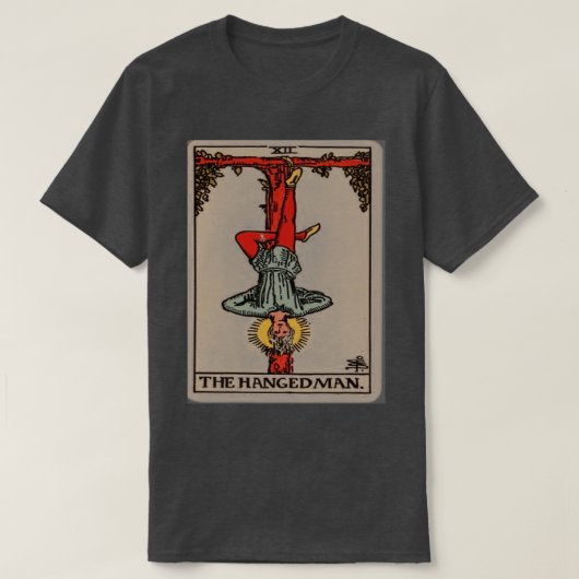 Hanged Man Tarot T-Shirt (Design vorne)