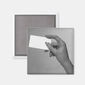 Hängekarte für Frauen Magnet (Vorderseite/Rückseite)