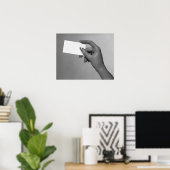 Hängekarte für Frauen Poster (Heimbüro)