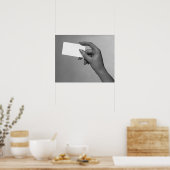 Hängekarte für Frauen Poster (Küche)