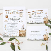 Hängekleidung Junge Dusche Einladung