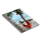 Hängematte am Beach Notebook Notizblock (Rechte Seite)
