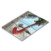 Hängematte am Beach Notebook Notizblock (Linke Seite)