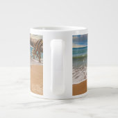 Hängematte an der Küste Jumbo-Tasse (Rückseite)