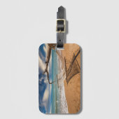 Hängematte auf dem Ufer Gepäckanhänger (Vorderseite Vertikal)