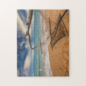 Hängematte auf dem Ufer Puzzle (Vertikal)