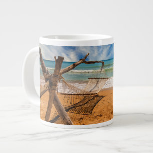 Hängematte im Tropical Beach Resort  Thailand Jumbo-Tasse