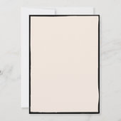 Hängematte Weinkeller Party Einladung (Rückseite)