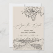 Hängematte Weinkeller Weinkeller Save The Date (Vorderseite)