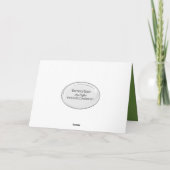 Hängematte zum Vatertag Karte (Rückseite)