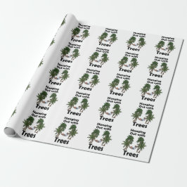 Hängematten-Camping mit Bäumen Hängematte Geschenkpapier