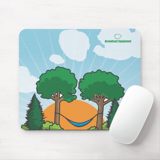 Hängematten-Campings-Mausunterlage Mousepad (Mit Mouse)