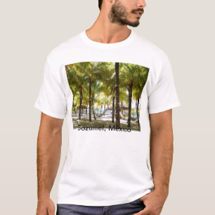 Hängematten- und Palmen durch das Ozean Shirt
