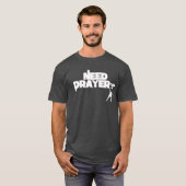 Hängen am Bedarfs-Gebets-T - Shirt (Vorne ganz)