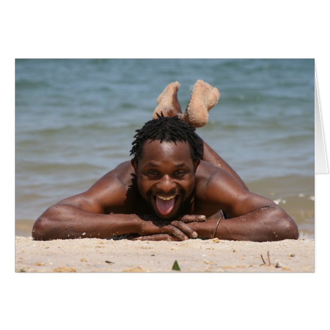 Hängen am Strand (Vorderseite (Horizontal))