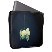 Hängen des Mondes Laptopschutzhülle (Vorne Rechts)