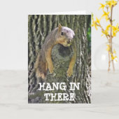 Hängen Sie herein dort, Sachen nicht immer ist Karte (Gelbe Blume)