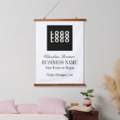 Hängen Sie Wall Sign Crafters Artist Business Wandteppich Mit Holzrahmen (Schlafzimmer)