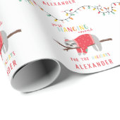 Hängen um Trägheitsspaß Feiertag Geschenkpapier