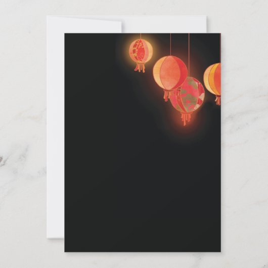 Hängen von Papierlinien Hochzeitssache speichern S Save The Date (Rückseite)