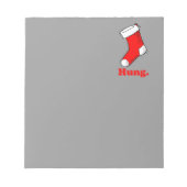 Hängend Notizblock (Vorderseite)