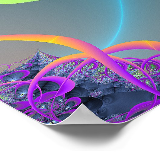 'Hängend' Poster (Ecke)