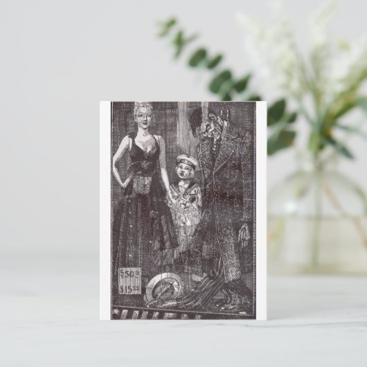 Hängend Postkarte (Stehend Vorderseite)