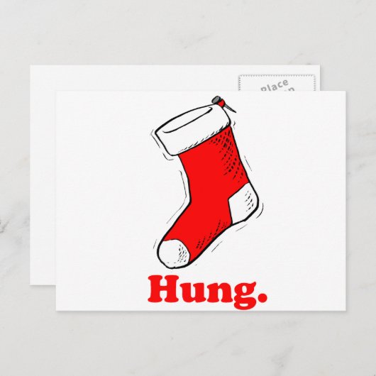 Hängend Postkarte (Vorne/Hinten)