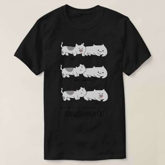 Hängend verknüpfte Katzen, die sich gegenseitig be T-Shirt (Design vorne)