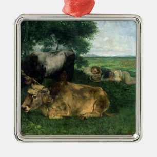 Hängende foins DES saison La LaSiesta, 1867, Silbernes Ornament