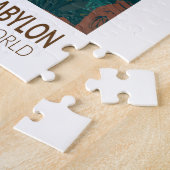 Hängende Gärten von Babylon 7 Weltwunder Puzzle (Seite)