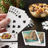 Hängende Gärten von Babylon 7 Weltwunder Spielkarten (In Situ)