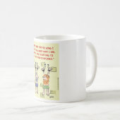 hängende Gefangene der Befolgungszuwiderhandlung Kaffeetasse (VorderseiteRechts)