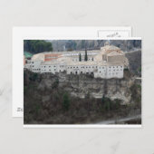 hängende Häuser Postkarte (Vorne/Hinten)