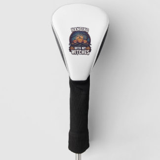 Hängende Hexen Halloween Kürbisse Geisterwald Golf Headcover