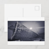Hängende Kunstinstallation Postkarte (Vorne/Hinten)