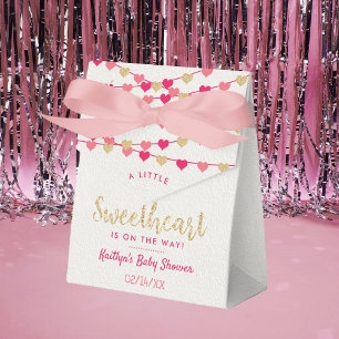 Hängende Love Hearts Kleine Süße Babyparty Geschenkschachtel